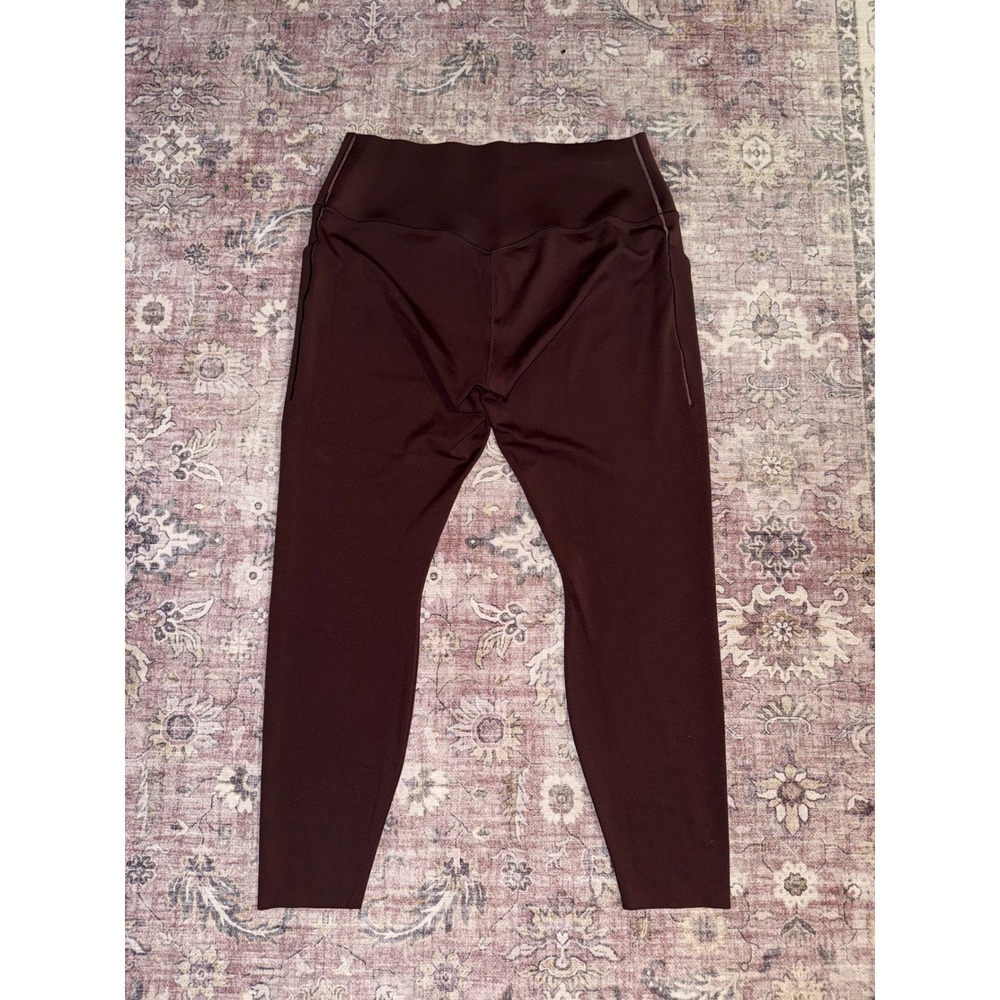 Nike Universa Dri-FIT High-Rise Leggings Burgundy Mahogany DQ5897-227 Womens XL - Picture 6 of 6